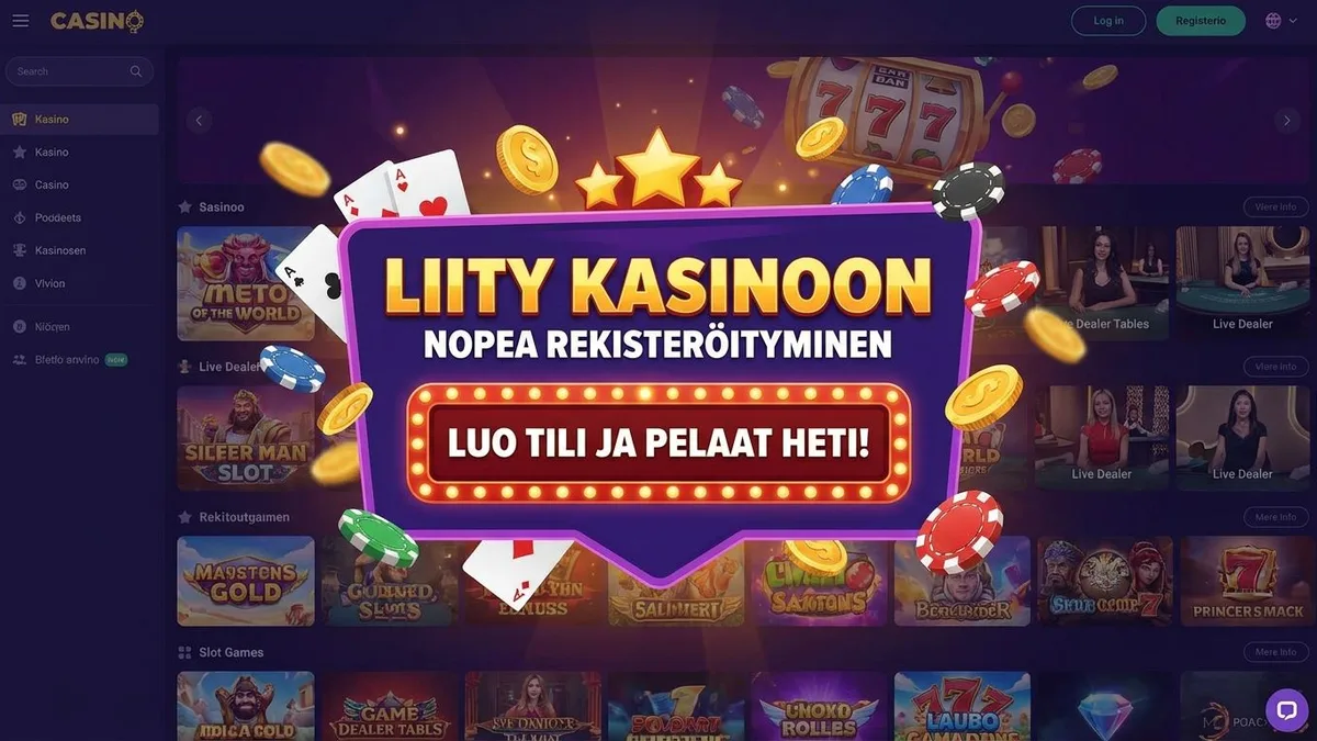 Rekisteröidy bonuksella