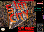 Jeu Sim City Super Nintendo