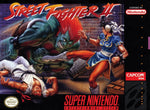 Jeu Street Fighter II Super Nintendo