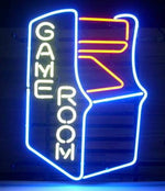 Néon Gaming Game Room