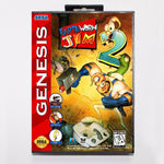 Earthworm Jim 2 Pelikasetti <br> Genesis