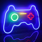 néon gaming manette