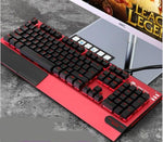 Clavier Retroeclaire Rouge Gaming