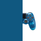 Manette PS4 Transparente Bleu