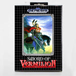 jeu Sword of Vermilion sega genesis